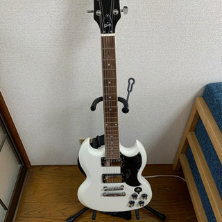 エレキギター　SG 白　Maestro by Gibson