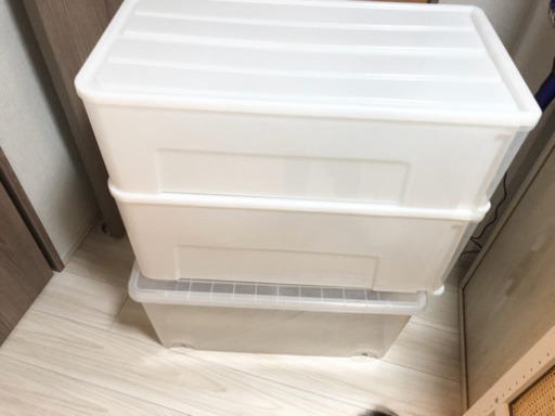 大型衣装ケース3個セット
