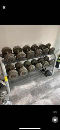 IVANKO ペイントダンベルSDP 55ポンドから105ポンド6セットテクノジム