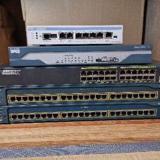 Cisco NEC スイッチ、ルータ　CCNA用　2960 2950