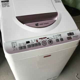 シャープ洗濯乾燥機5.5/3.0kg 2013年製 シャープ洗濯乾燥機5.5/3.0kg 2013年製