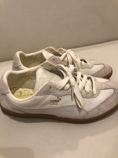 Pumaスニーカー 白 26 5cmメンズ イヴォン ふじみ野の靴の中古あげます 譲ります ジモティーで不用品の処分