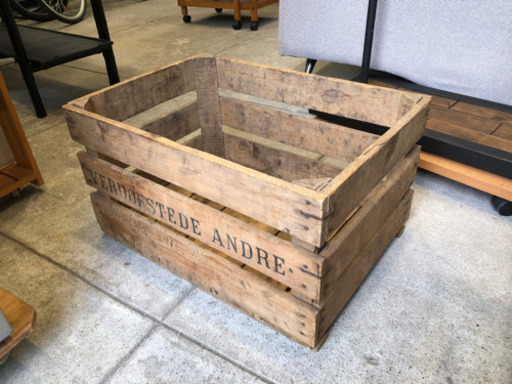 ウッドボックス 木箱 アメリカ雑貨 アンティーク 収納 ヴィンテージ