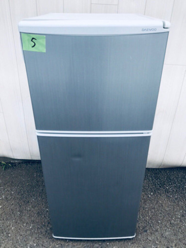 5番  DAEWOO✨冷凍冷蔵庫✨DRF-120NS‼️