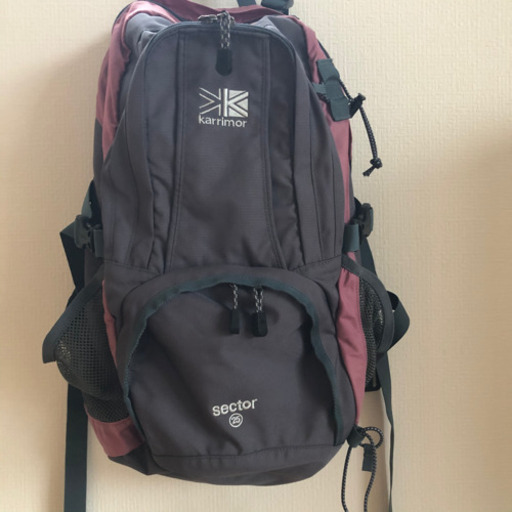 カリマー セクター25 Karrimor Sector25 リュック バックパック ザック 25l 登山 アウトドア リーフ 茅ケ崎のバッグ リュックサック の中古あげます 譲ります ジモティーで不用品の処分