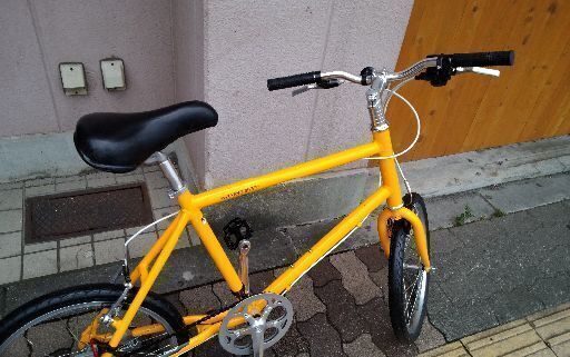WEEKENDBIKES 20吋ミニベロ アルミ/7Speed/マスタード
