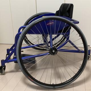 [再値下]【美品】スポーツ車椅子 テニス用バドミントン用 25インチ バトミントン ケイ A705