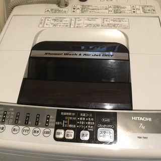 【受渡7/11午後のみ】日立洗濯機2012年製