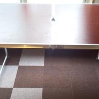 アウトドアテーブル(60×120cm) Brown