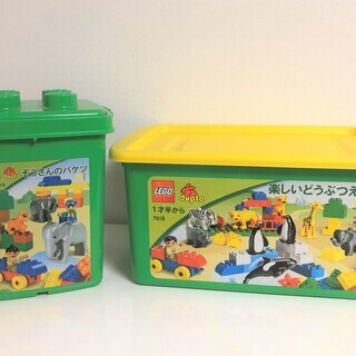 LEGO 　デュプロ　ぞうさんバケツ＆楽しい動物園