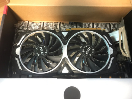周辺機器 GTX1080 msi armor 8G OC