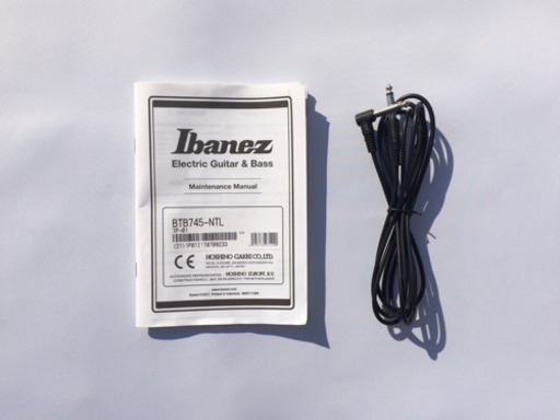 Ibanez】BTB745 スルーネック5弦ベース 初期生産モデル ほぼ未使用美品 