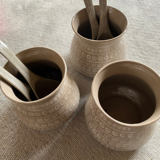 【新品】陶器の鍋セット