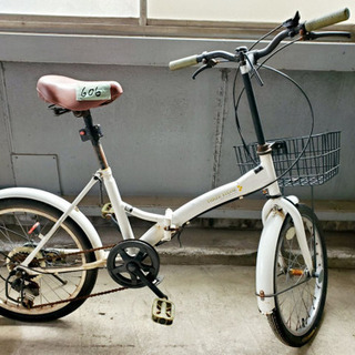 B347 折りたたみ自転車☆TRAVIS☆16インチ☆変速無し