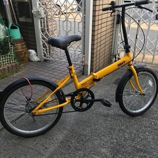 折りたたみ自転車 値下げしました❗️未使用品❣️折りたたみ自転車 美 