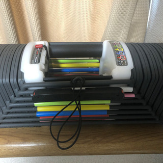 可変式27段階ブロックダンベル90ポンド(41kg) 2個