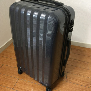 【断捨離中】スーツケース キャリーバッグ ネイビー