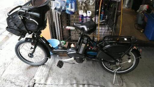 ヤマハ製キッスミニ 3人乗り対応子供乗せ自転車