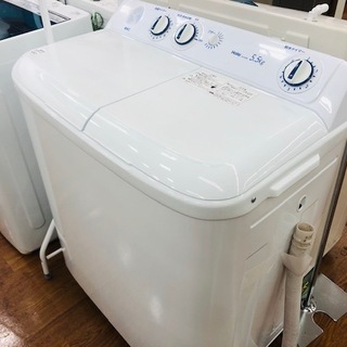 6ヶ月間の保証付 Haier 2槽式洗濯機 2014年製 JW-