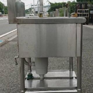 ★中古品 業務用1槽シンク 横600mmx奥600mmx高800mm