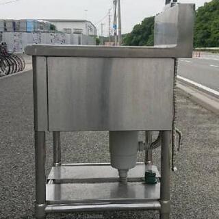 ★中古品 業務用1槽シンク 横600mmx奥600mmx高800mm