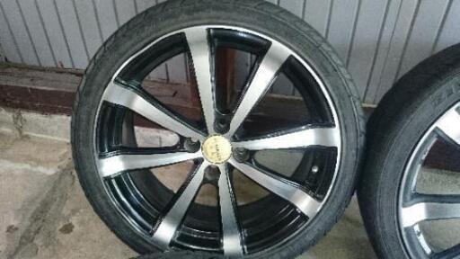 205/40R17 FLAGRADOタイヤ アルミホイール 4本セット フラグラード 