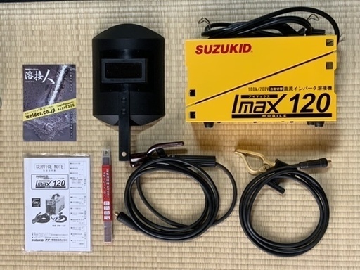 IMAX 120 SUZUKID インバーター搭載直流アーク溶接機！◎