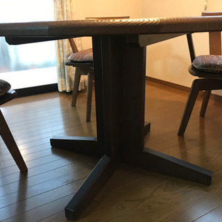 葉山ガーデン　ダイニング5点セット　超美品