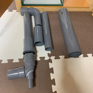 60cmオーバーフロー水槽 キャビネット 配管セット