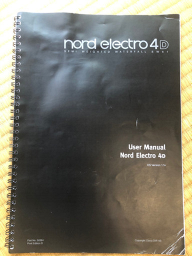 9/1値引】Nord Electro 4D SW61 美品 純正ソフトケース付き 【公式通販】