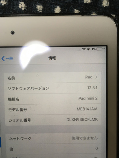iPad mini 2 Wi-Fiモデル 16GB カバー・アダプター・ケーブル付き