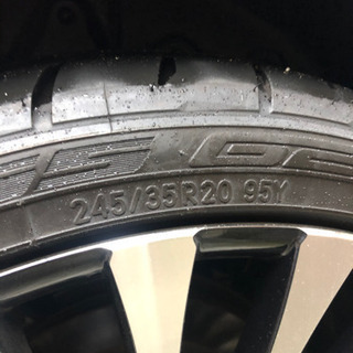 値下げしました！20インチアルミ4本セットガリ傷なし！