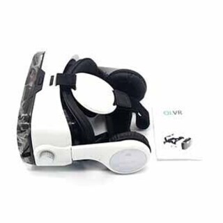 OL VR ゴーグル 3D メガネ ヘッドセット イヤホン一体型