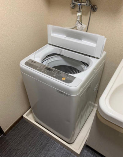 【受渡者決定】美品 2018発売パナソニック 全自動洗濯機 6kg