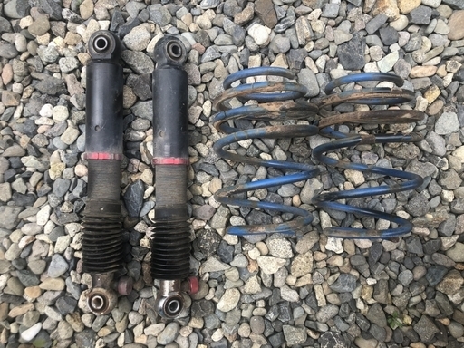 He22s ラパン 社外サスペンション 車高調 ダウンサス 前後セット ジャンク ぷぅ 柏林台の外装 車外用品の中古あげます 譲ります ジモティーで不用品の処分