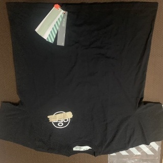 Off-White Tシャツ オーバーサイズ 黒