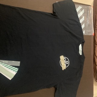 Off-White Tシャツ オーバーサイズ 黒