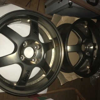 RAYS TE37cup希少　鍛造軽量