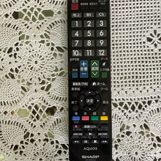 最終値下げ❗️【美品】40型　SHARP シャープ　AQUOS 液晶テレビ　リモコン付　LC-40H20