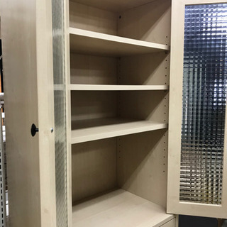 【リサイクルストアスターズ鹿大店】おしゃれ！ レトロ風 食器棚 収納棚 キッチン家具 リサイクルストアスターズ鹿大店】食器棚 キッチン収納 キッチンボード