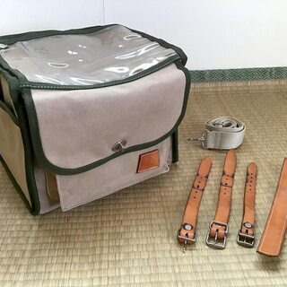 RSA SUN BAG フロントバッグ ランドナー 輪行 ツーリング ビンテージ 日本製 キャンバス バッグ 帆布 レザー RSAサンバックス Type14 フロントバッグ ファースト
