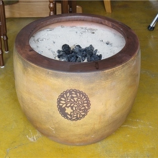 陶器 火鉢 直径 約47cm