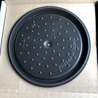 STAUB シャローココットラウンド26cm リネン ストウブ シャローココットラウンド 26cmリネン