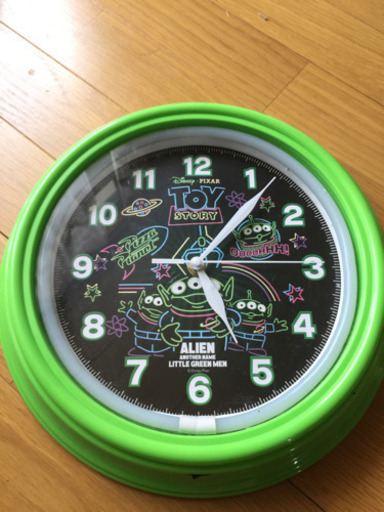トイストーリー エイリアン 壁掛け時計 ジャンク Ana 東加古川の家具の中古あげます 譲ります ジモティーで不用品の処分