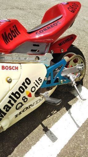 説明ご覧下さい）2st！早いガソリンのポケバイ！