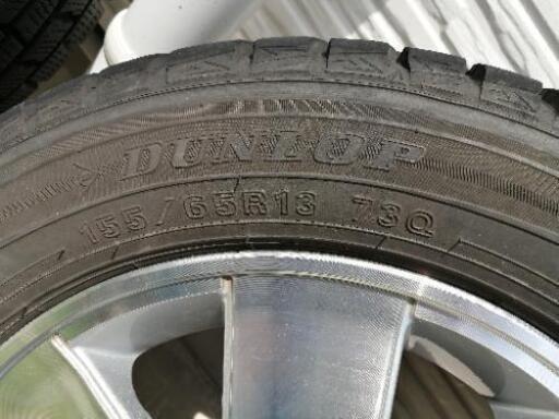 ダイハツ純正アルミホイール　155/65R15　4本セット