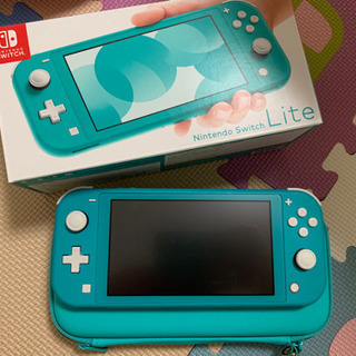 Switch lite+(ケース)+(ゲーム×2)