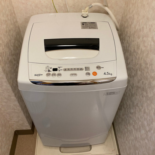 洗濯機(4kg).冷蔵庫(110l)電子レンジ