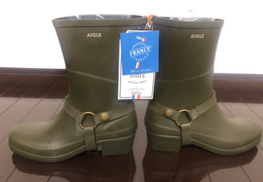 名入れ無料】 Aigle エーグル レインブーツ ミスジュリー 39 新品 箱