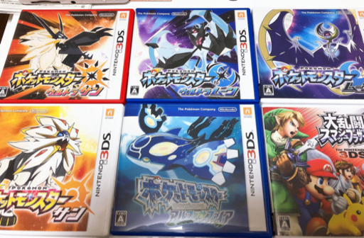 決まりました】3DS 2台セット＋ソフト6本 - ポータブルゲーム
